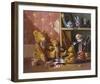 Ted and Friends III-Raymond Campbell-Framed Giclee Print