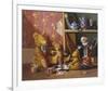 Ted and Friends III-Raymond Campbell-Framed Giclee Print