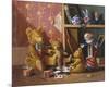 Ted and Friends III-Raymond Campbell-Mounted Giclee Print