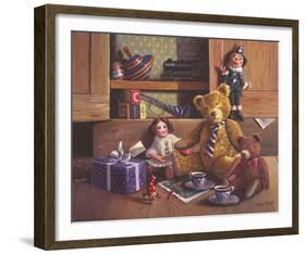 Ted and Friends IV-Raymond Campbell-Framed Giclee Print