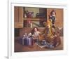 Ted and Friends IV-Raymond Campbell-Framed Giclee Print