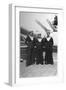 Ted and Pals, Three Royal Navy Sailors on Board a Warship, C1920s-C193s-null-Framed Giclee Print