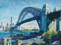 North Sydney Jacaranda, 1990-Ted Blackall-Framed Giclee Print