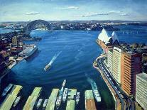 Sydney Harbour, Pm, 1995-Ted Blackall-Giclee Print