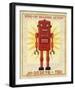 Ted Box Art Robot-John Golden-Framed Giclee Print