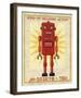 Ted Box Art Robot-John Golden-Framed Giclee Print