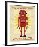 Ted Box Art Robot-John Golden-Framed Giclee Print