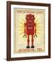 Ted Box Art Robot-John Golden-Framed Giclee Print