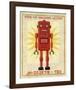 Ted Box Art Robot-John Golden-Framed Giclee Print