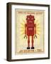 Ted Box Art Robot-John W Golden-Framed Giclee Print