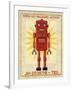 Ted Box Art Robot-John W Golden-Framed Giclee Print