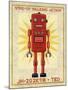 Ted Box Art Robot-John W Golden-Mounted Giclee Print