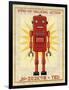 Ted Box Art Robot-John W Golden-Framed Premium Giclee Print