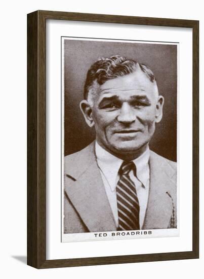 Ted Broadribb, British Boxer and Manager, 1938-null-Framed Giclee Print