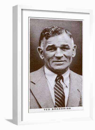 Ted Broadribb, British Boxer and Manager, 1938-null-Framed Giclee Print