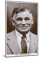 Ted Broadribb, British Boxer and Manager, 1938-null-Mounted Giclee Print