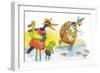 Ted, Ed, and Caroll and the Tiny Fish 2 - Turtle-Valeri Gorbachev-Framed Premium Giclee Print