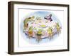 Ted, Ed, and Caroll and the Tiny Fish 5 - Turtle-Valeri Gorbachev-Framed Giclee Print