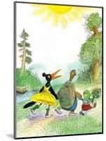 Ted, Ed and Caroll are Great Friends - Turtle-Valeri Gorbachev-Mounted Giclee Print