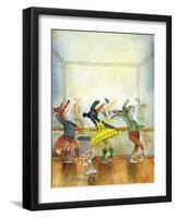 Ted, Ed and Caroll are Great Friends - Turtle-Valeri Gorbachev-Framed Giclee Print