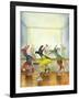 Ted, Ed and Caroll are Great Friends - Turtle-Valeri Gorbachev-Framed Giclee Print