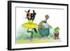 Ted, Ed, and Caroll are Great Friends - Turtle-Valeri Gorbachev-Framed Giclee Print