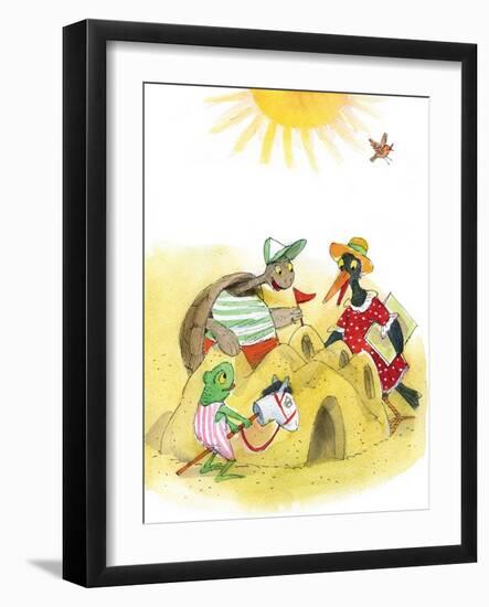 Ted, Ed and Caroll Happily Ever after 3 - Turtle-Valeri Gorbachev-Framed Giclee Print