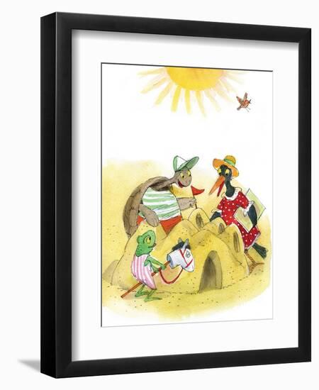 Ted, Ed and Caroll Happily Ever after 3 - Turtle-Valeri Gorbachev-Framed Premium Giclee Print