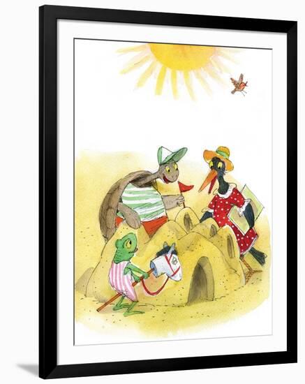 Ted, Ed and Caroll Happily Ever after 3 - Turtle-Valeri Gorbachev-Framed Giclee Print