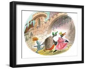 Ted, Ed and Caroll Happily Ever after 5 - Turtle-Valeri Gorbachev-Framed Giclee Print