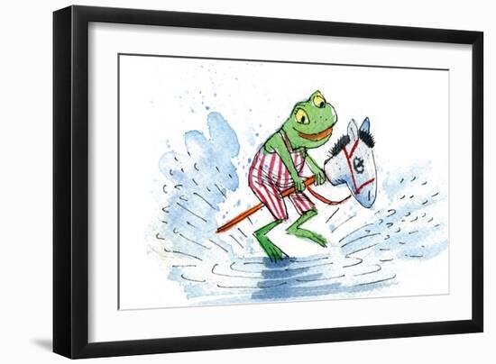 Ted, Ed and Caroll: Happily Ever After - Turtle-Valeri Gorbachev-Framed Giclee Print