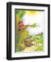 Ted, Ed and Caroll - the Picnic - Turtle-Valeri Gorbachev-Framed Premium Giclee Print