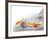 Ted, Ed and Caroll - the Picnic - Turtle-Valeri Gorbachev-Framed Giclee Print