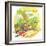 Ted, Ed and Caroll - the Picnic - Turtle-Valeri Gorbachev-Framed Giclee Print