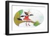 Ted, Ed and Caroll - the Picnic - Turtle-Valeri Gorbachev-Framed Giclee Print