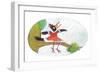 Ted, Ed and Caroll - the Picnic - Turtle-Valeri Gorbachev-Framed Giclee Print