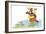 Ted, Ed and Caroll the Tiny Fish 3 - Turtle-Valeri Gorbachev-Framed Giclee Print