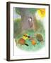 Ted, Ed, Caroll, and the Horse - Turtle-Valeri Gorbachev-Framed Giclee Print