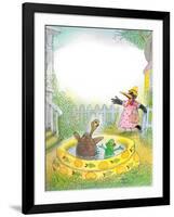 Ted,Ed, Caroll and the Swimming Pool - Turtle-Valeri Gorbachev-Framed Giclee Print