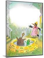 Ted,Ed, Caroll and the Swimming Pool - Turtle-Valeri Gorbachev-Mounted Giclee Print