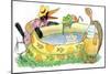 Ted, Ed, Caroll and the Swimming Pool - Turtle-Valeri Gorbachev-Mounted Giclee Print