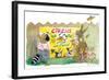 Ted, Ed, Caroll and the Trampoline - Turtle-Valeri Gorbachev-Framed Giclee Print