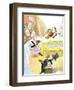 Ted, Ed. Caroll and the Trampoline - Turtle-Valeri Gorbachev-Framed Giclee Print