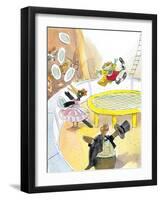 Ted, Ed. Caroll and the Trampoline - Turtle-Valeri Gorbachev-Framed Giclee Print