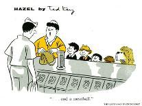 Hazel Cartoon-Ted Key-Art Print