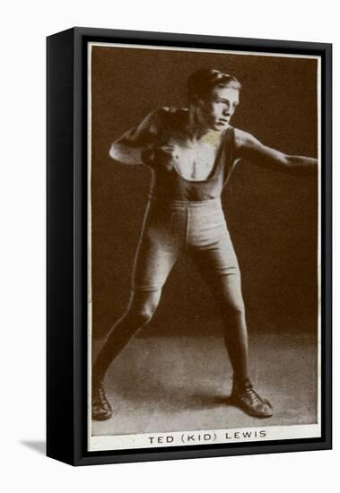 Ted 'Kid' Lewis, British Boxer-null-Framed Stretched Canvas