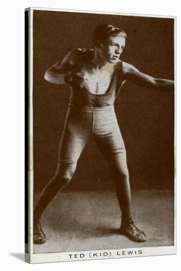 Ted 'Kid' Lewis, British Boxer-null-Stretched Canvas