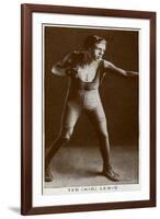 Ted 'Kid' Lewis, British Boxer-null-Framed Giclee Print