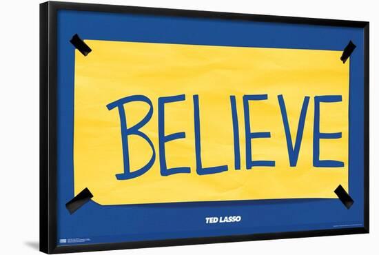 Ted Lasso - Believe-Trends International-Framed Poster