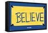 Ted Lasso - Believe-Trends International-Framed Stretched Canvas